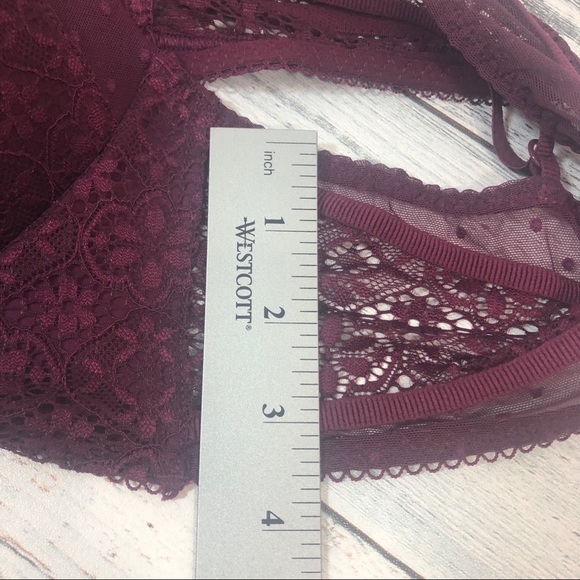 Victoria’s Secret Lift Padded Lace Bralette M - Picture 8 of 9